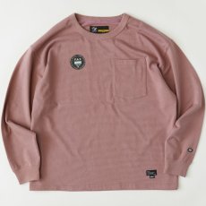 画像1: × DISCUS Teescus L/S Pocket Tee ロング スリーブ ポケット 長袖 Tシャツ US COTTON 8.0oz ヘビー オンス (1)