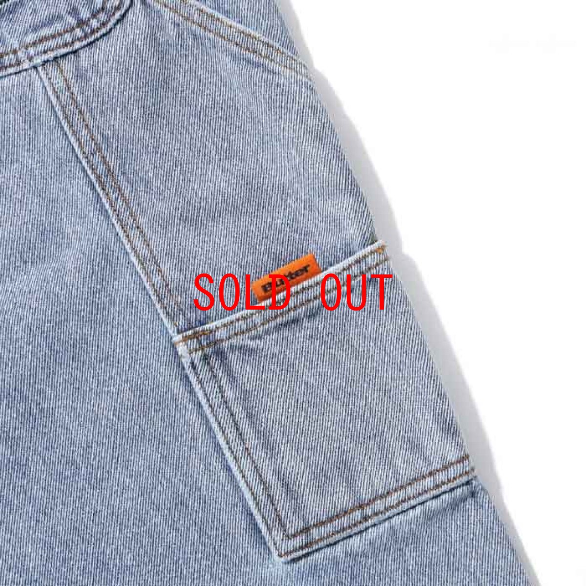 画像6: Homeboy Denim Jeans ホームボーイ デニム パンツ ジーンズ Pants パンツ Washed Light Blue ウォッシュ ライトブルー (6)