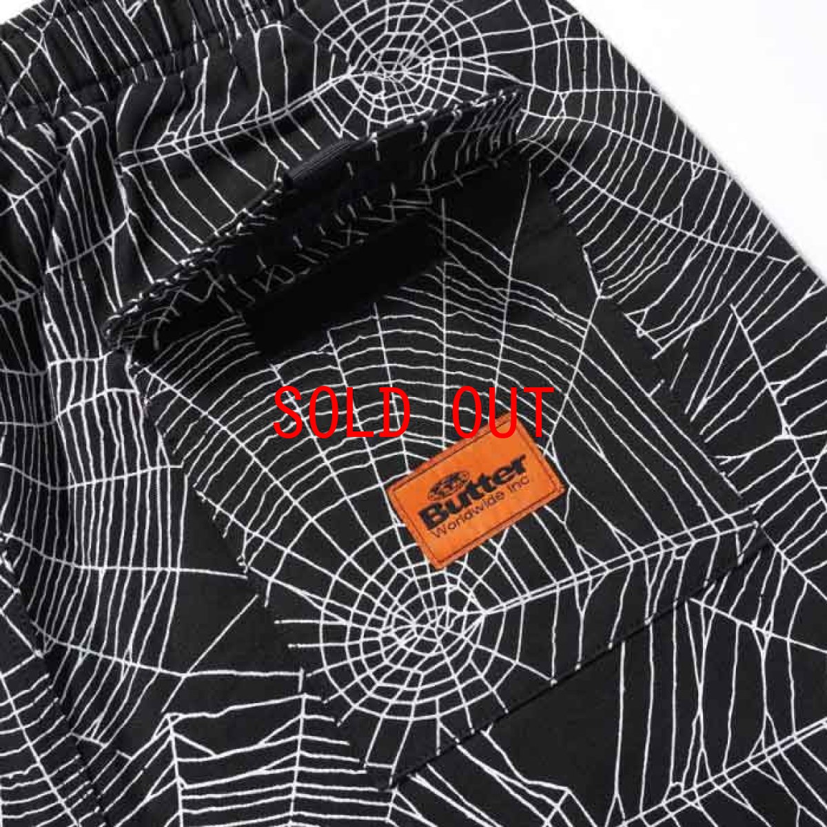 画像6: Web Pants 総柄 パンツ Spider Black ブラック (6)