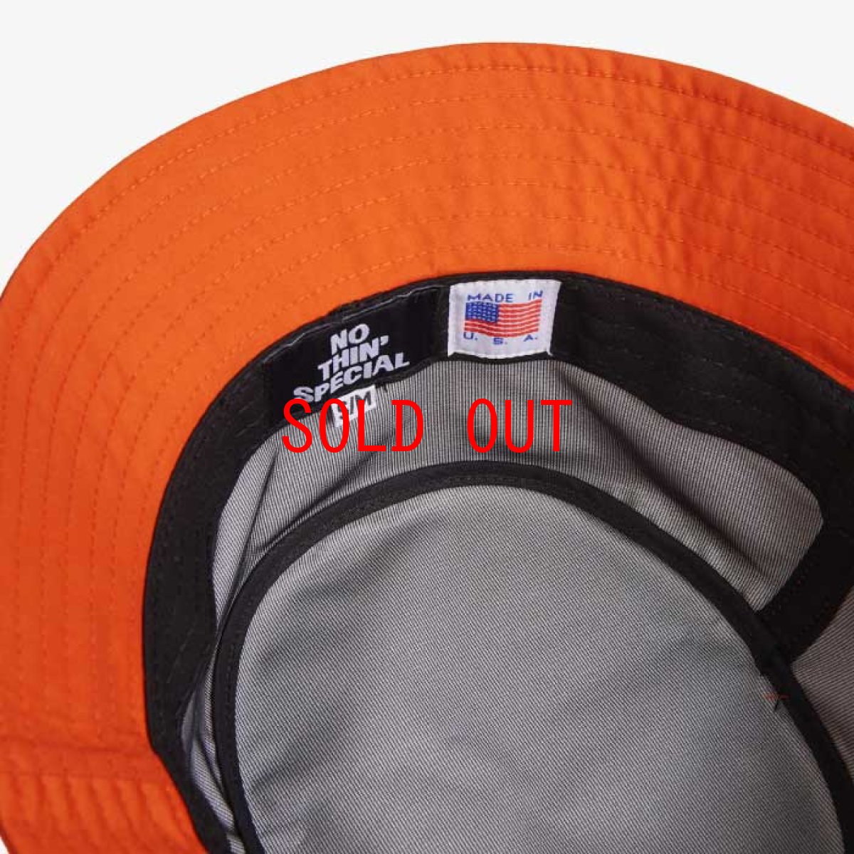 画像4: Fly Fish Nylon Bucket Hat embroidery ウォータープルーフ ナイロン ロゴ 刺繍 バケット ハット (4)