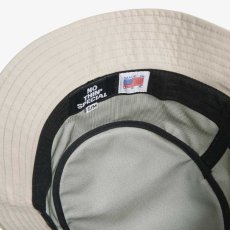画像4: Fly Fish Nylon Bucket Hat embroidery ウォータープルーフ ナイロン ロゴ 刺繍 バケット ハット (4)