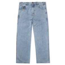 画像2: Homeboy Denim Jeans ホームボーイ デニム パンツ ジーンズ Pants パンツ Washed Light Blue ウォッシュ ライトブルー (2)