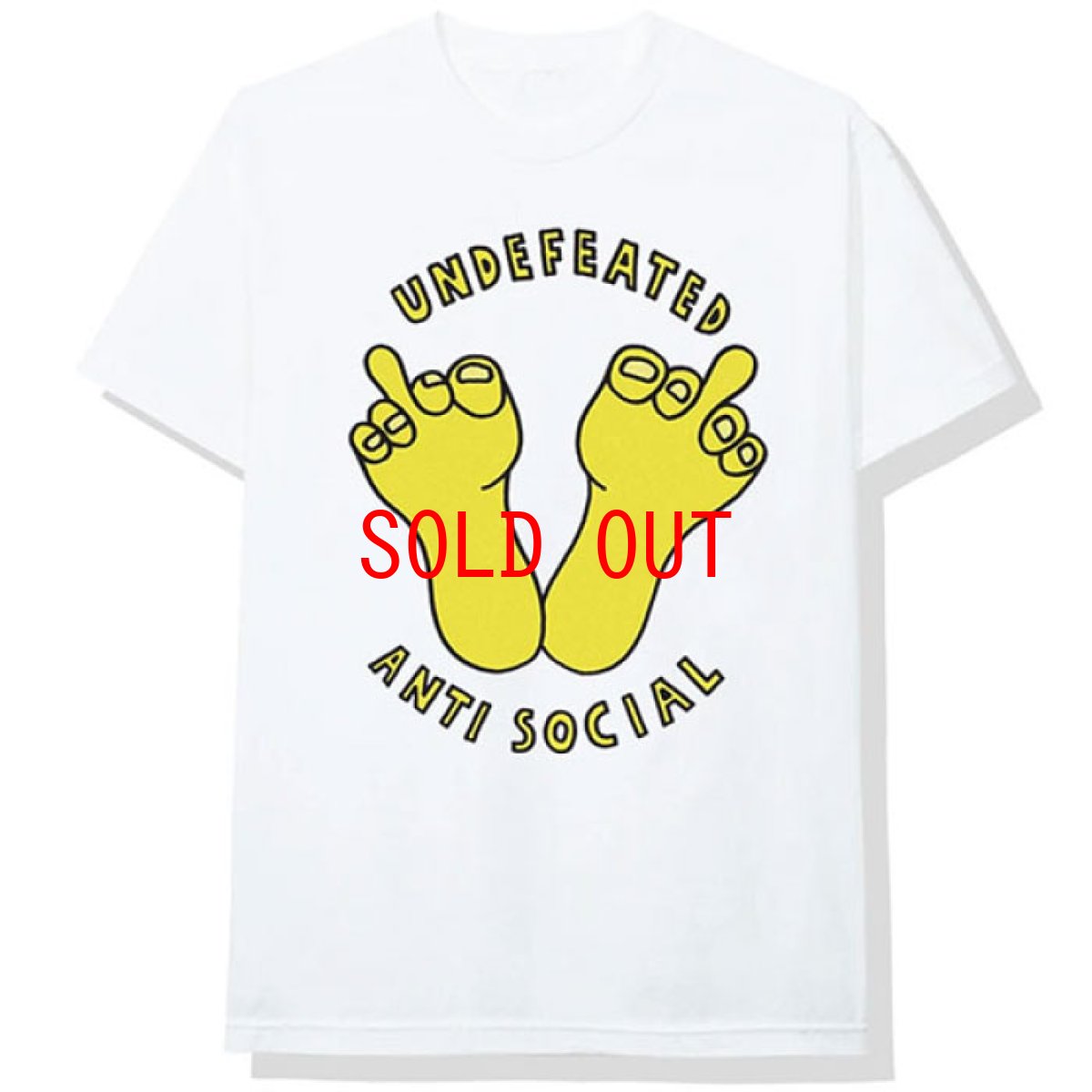 画像2: × Undefeated Logo S/S Tee アンディフィーテッド 半袖 Tシャツ White assc (2)