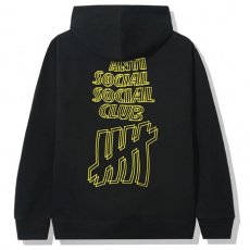 画像3: × Undefeated Logo Sweat Hoodie アンディフィーテッド スウェット フーディー パーカー Black assc (3)