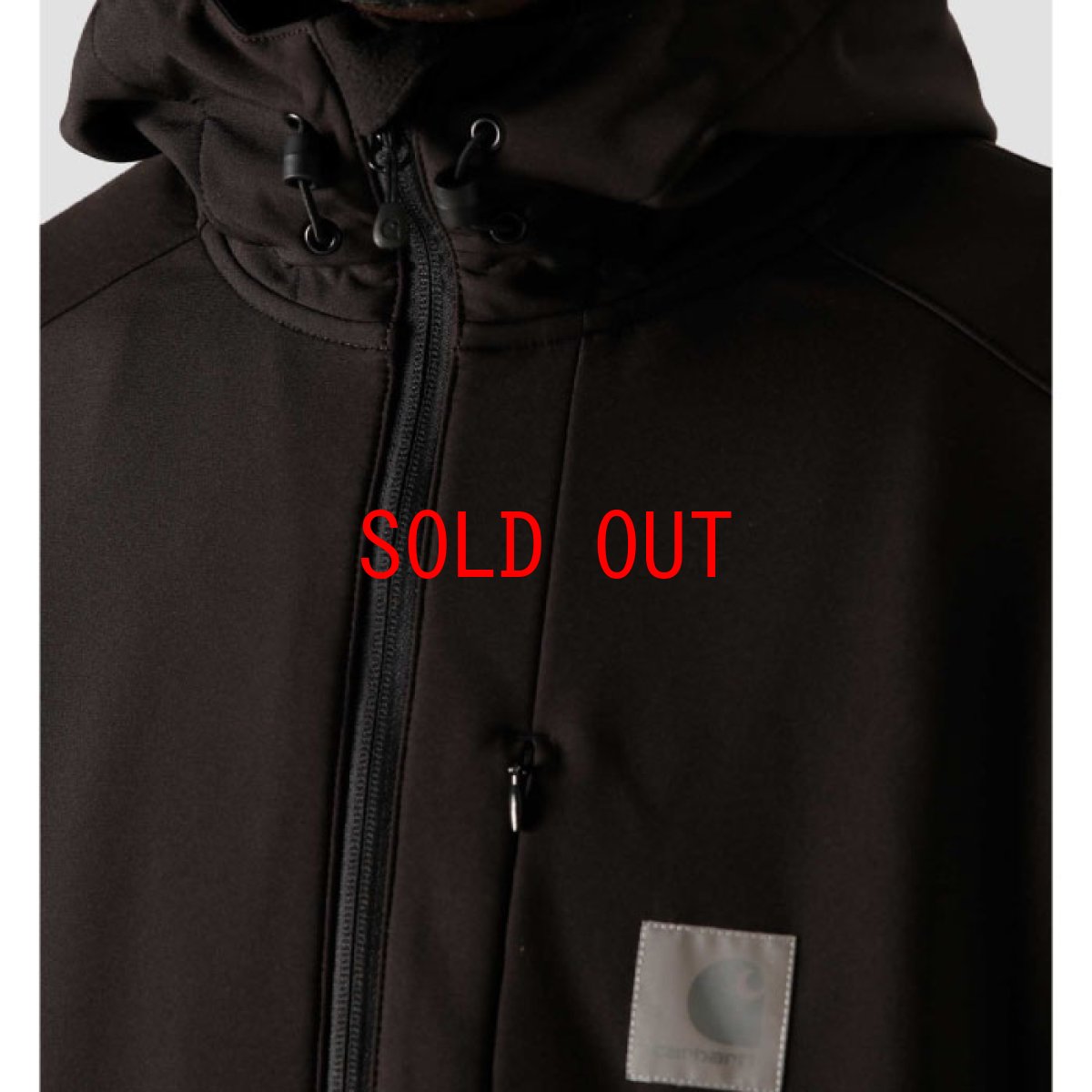 画像3: Soft-shell Jacket Safety Black フリースボンド Car Lux リフレクティブ ジャケット ブラック (3)