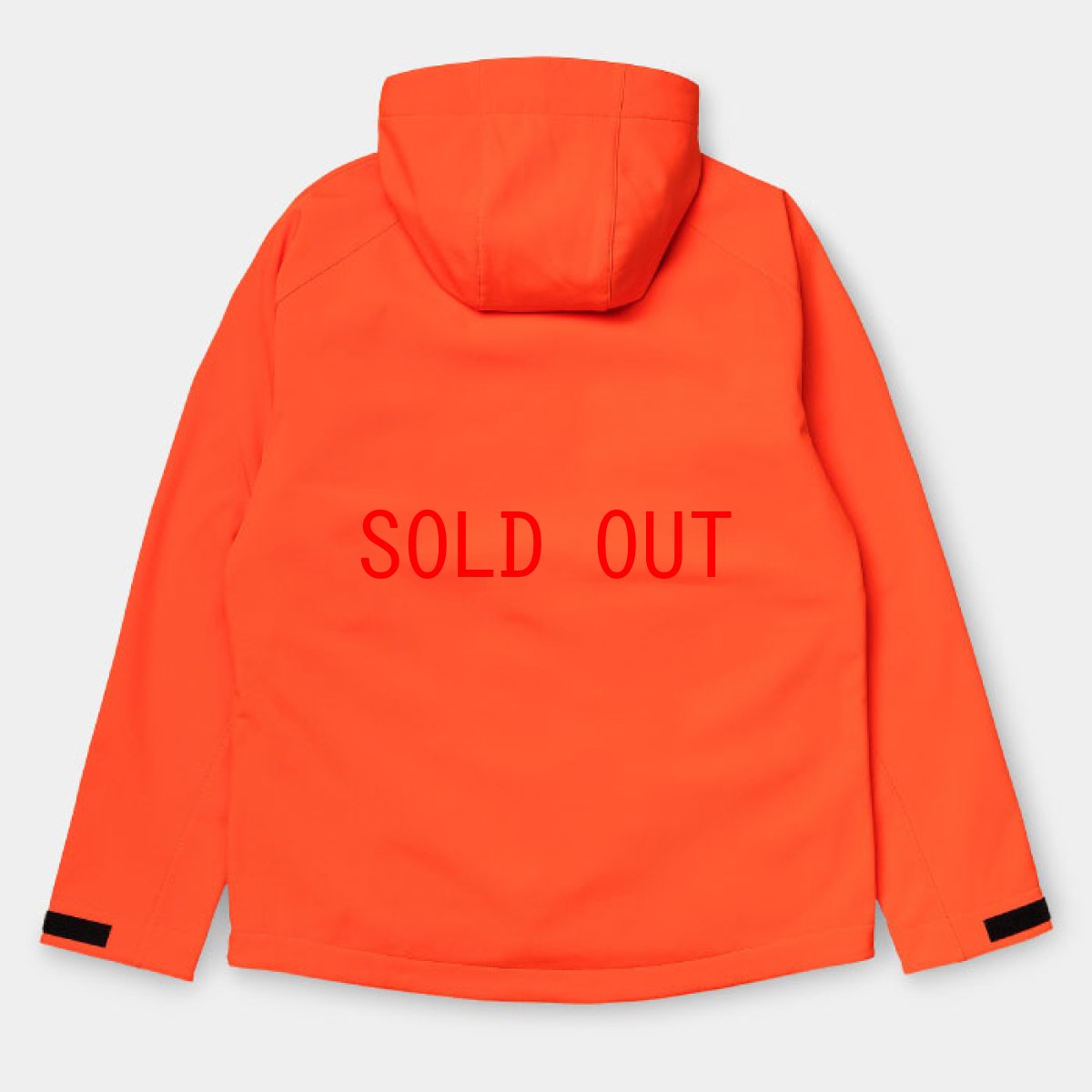 画像3: Soft-shell Jacket Safety Orange フリースボンド Car Lux リフレクティブ ジャケット オレンジ (3)