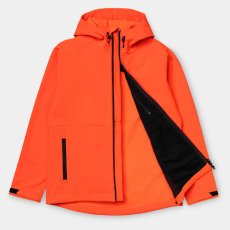 画像4: Soft-shell Jacket Safety Orange フリースボンド Car Lux リフレクティブ ジャケット オレンジ (4)