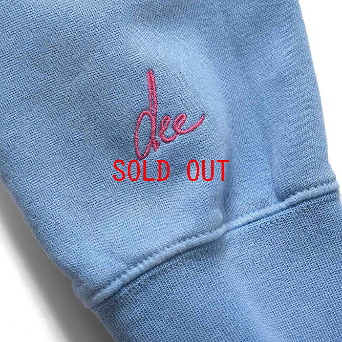 画像4: × dee Pro Crewneck Sweatshirt ディー クルー ネック スウェット Blue ブルー by Lafayette ラファイエット  (4)