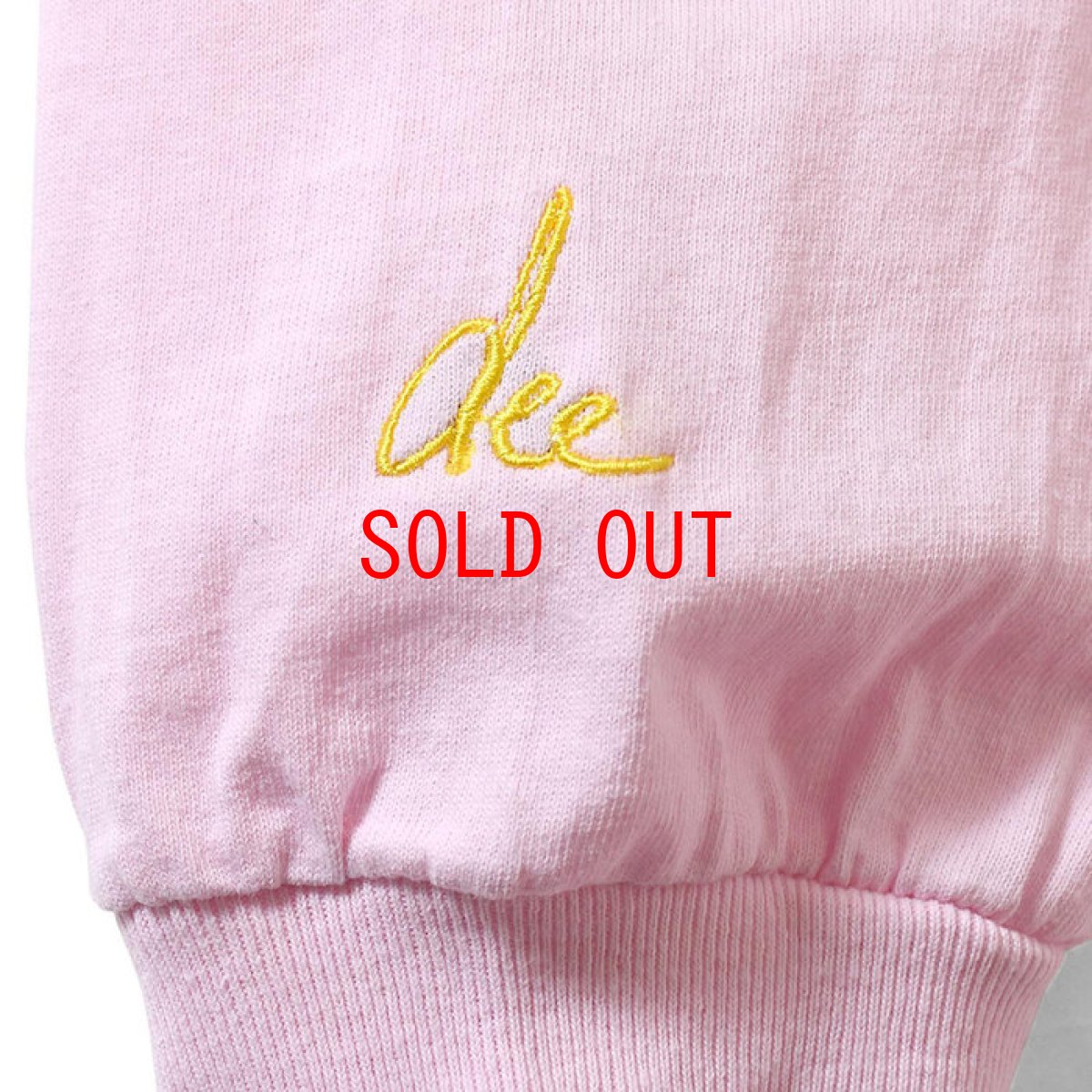 画像2: × dee Flower L/S Tee ディー フラワー 長袖 フォト Tシャツ Pink ピンク by Lafayette ラファイエット  (2)