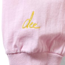 画像2: × dee Flower L/S Tee ディー フラワー 長袖 フォト Tシャツ Pink ピンク by Lafayette ラファイエット  (2)