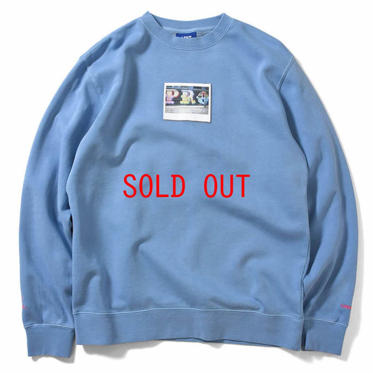 画像2: × dee Pro Crewneck Sweatshirt ディー クルー ネック スウェット Blue ブルー by Lafayette ラファイエット  (2)