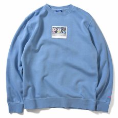 画像2: × dee Pro Crewneck Sweatshirt ディー クルー ネック スウェット Blue ブルー by Lafayette ラファイエット  (2)