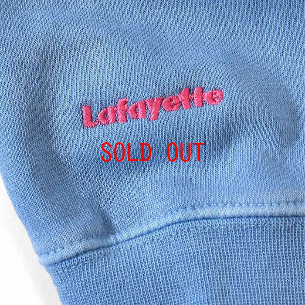 画像5: × dee Pro Crewneck Sweatshirt ディー クルー ネック スウェット Blue ブルー by Lafayette ラファイエット  (5)