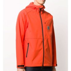 画像1: Soft-shell Jacket Safety Orange フリースボンド Car Lux リフレクティブ ジャケット オレンジ (1)