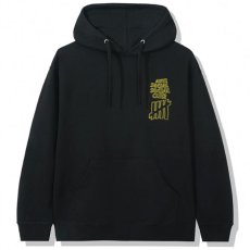 画像2: × Undefeated Logo Sweat Hoodie アンディフィーテッド スウェット フーディー パーカー Black assc (2)