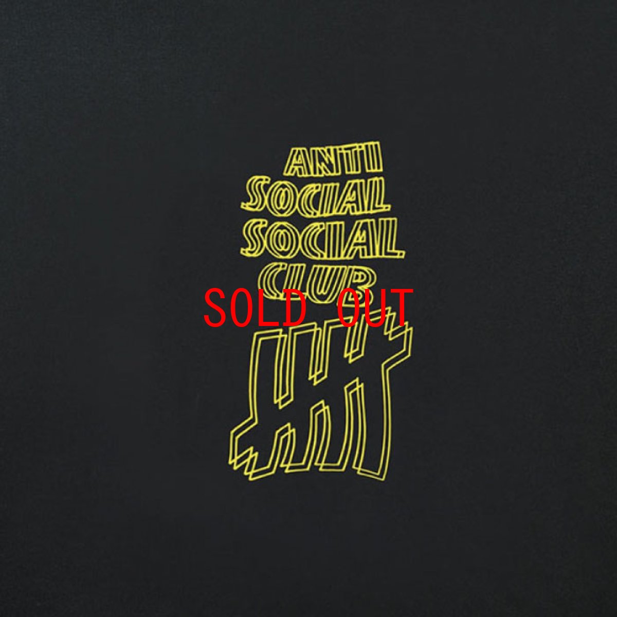 画像5: × Undefeated Logo Sweat Hoodie アンディフィーテッド スウェット フーディー パーカー Black assc (5)