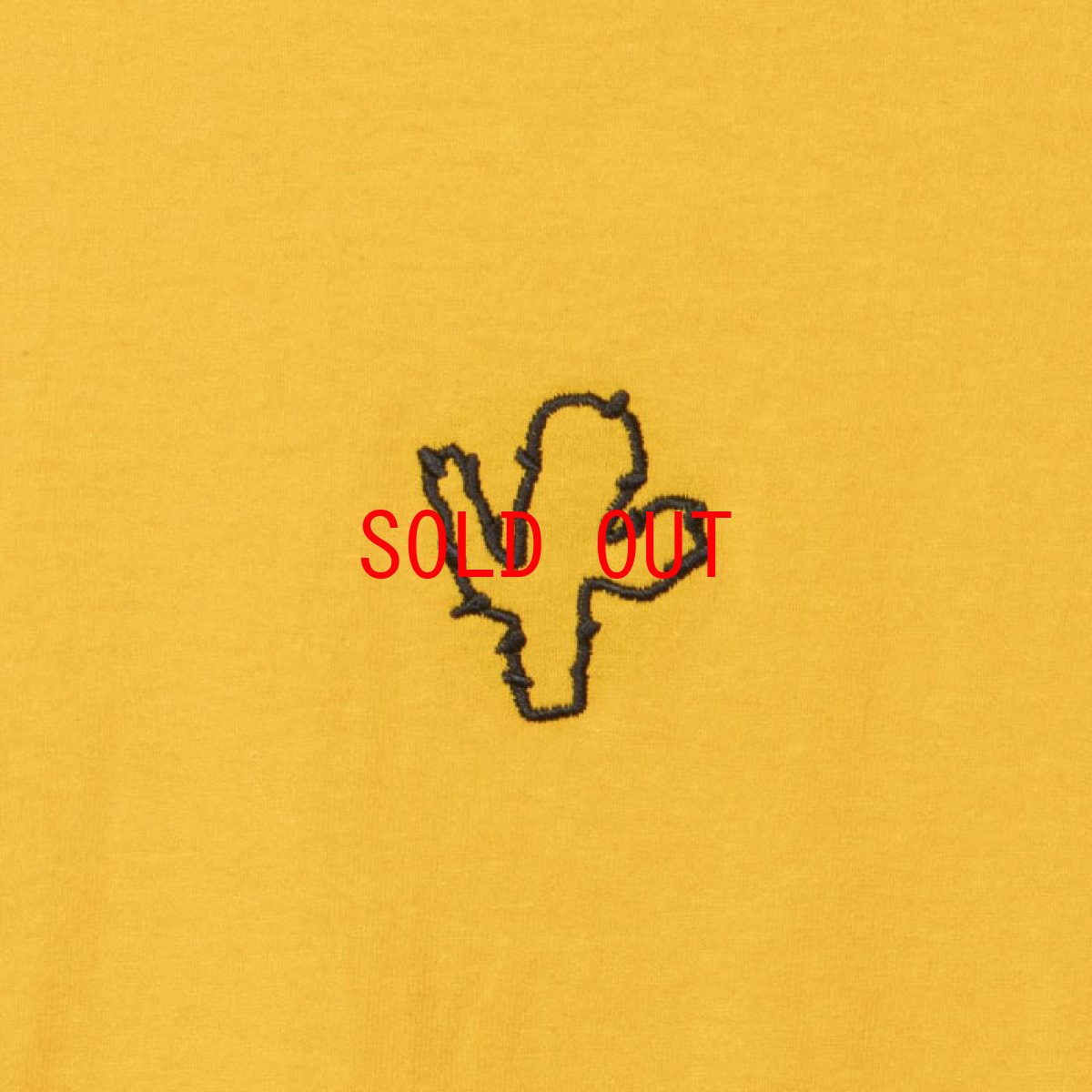 画像6: × CPFM S/S Cactus embroidery Tee Tシャツ 刺繍 Yellow assc (6)
