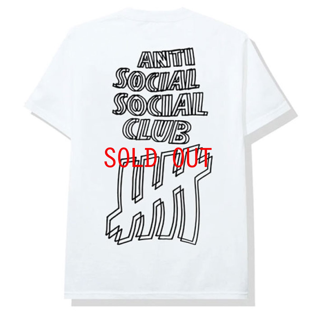 画像3: × Undefeated Logo S/S Tee アンディフィーテッド 半袖 Tシャツ White assc (3)