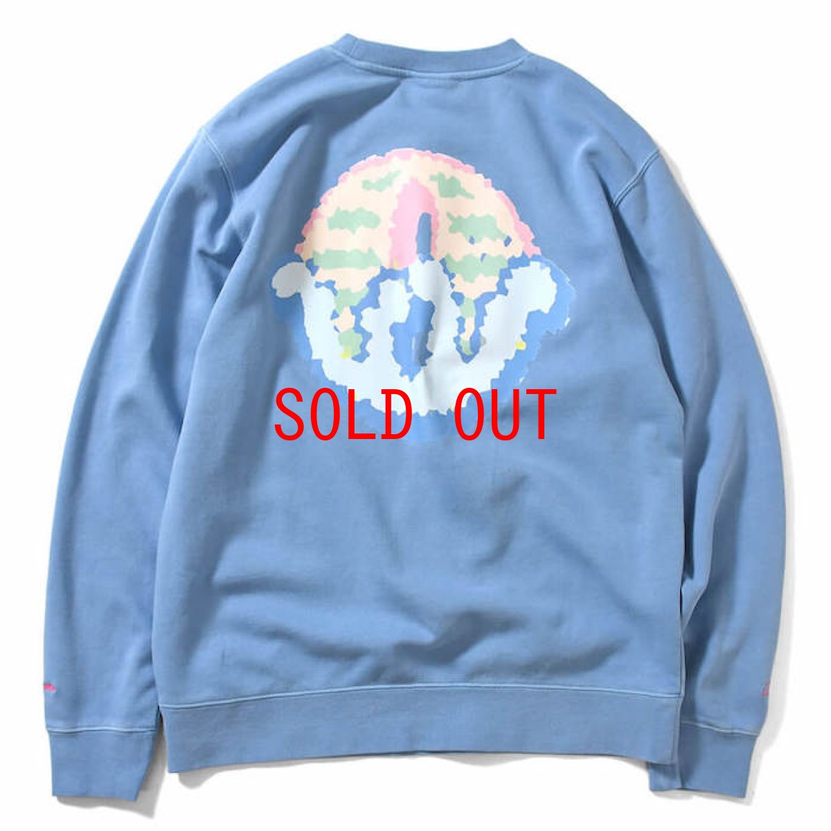 画像3: × dee Pro Crewneck Sweatshirt ディー クルー ネック スウェット Blue ブルー by Lafayette ラファイエット  (3)