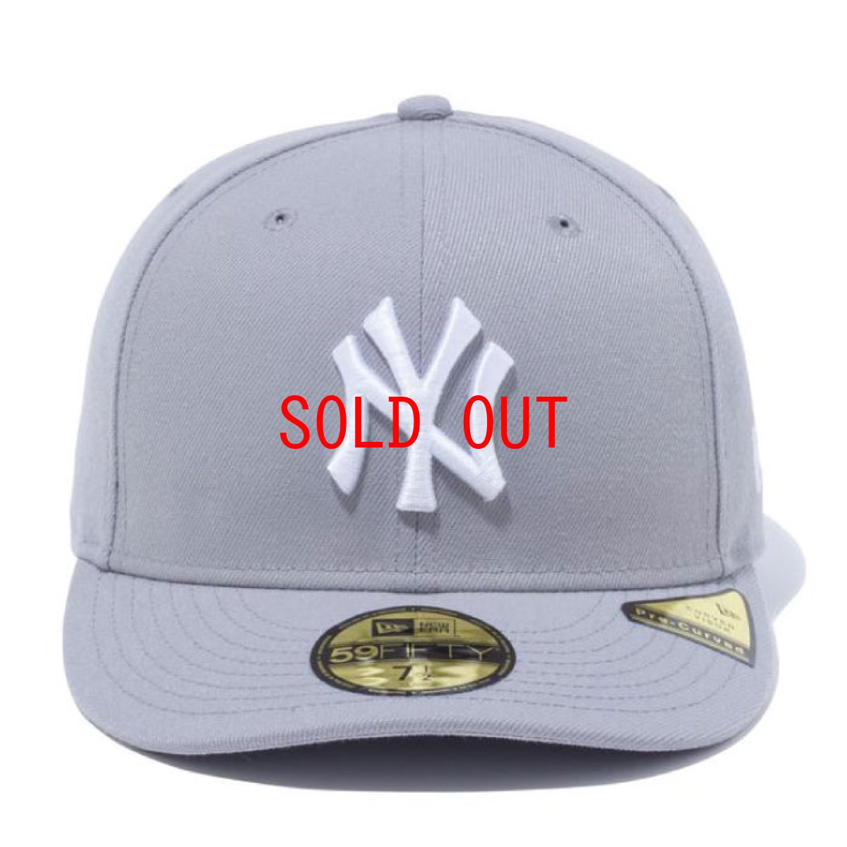 画像2: PC 59Fifty New York Yankees cap Grey MLB ニューヨーク・ヤンキース Classic クラシック カラー MLB 公式 Official (2)