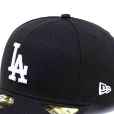 画像5: PC 59Fifty Los Angeles Cap Black White MLB ロサンゼルス・ドジャース Classic クラシック カラー MLB 公式 Official (5)