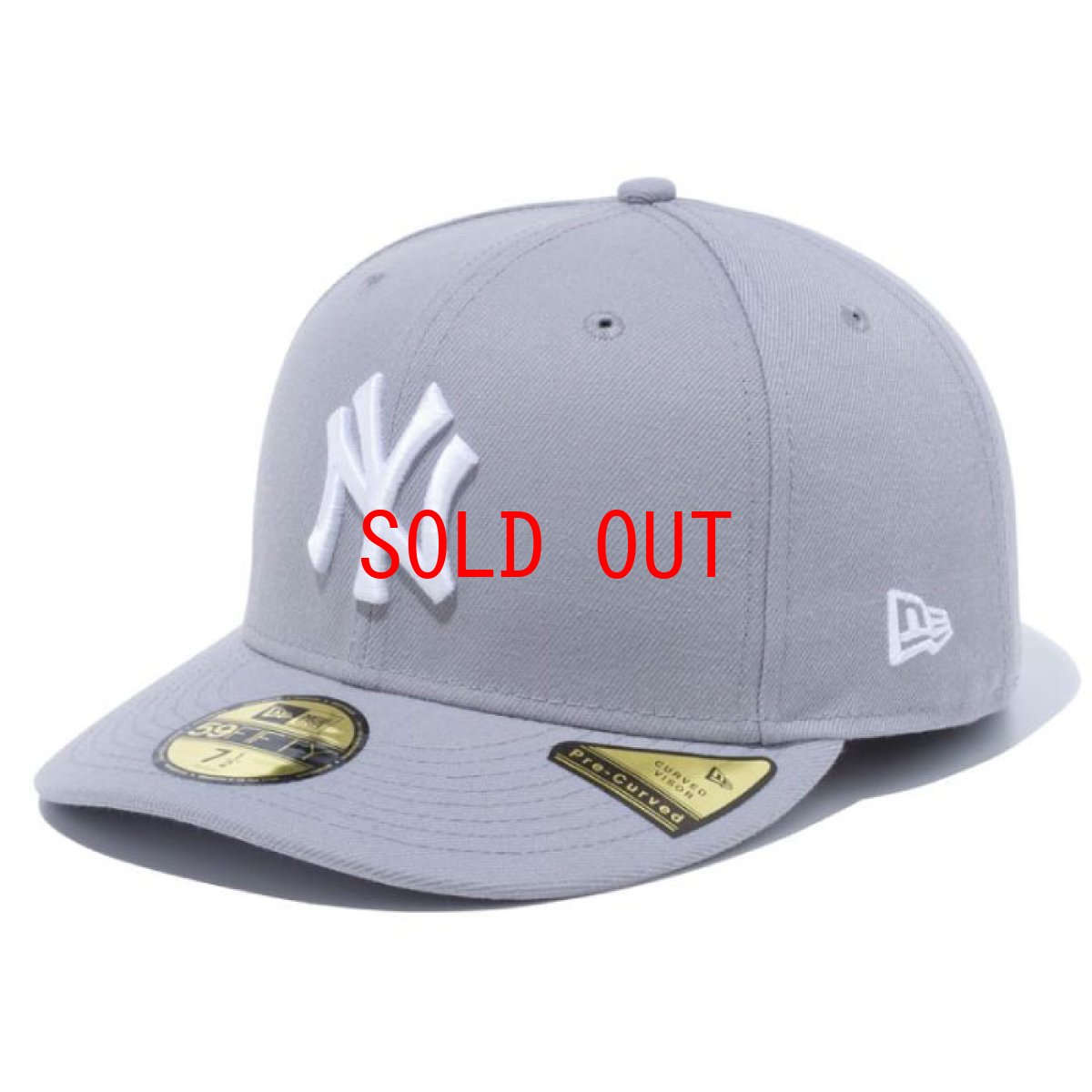 画像1: PC 59Fifty New York Yankees cap Grey MLB ニューヨーク・ヤンキース Classic クラシック カラー MLB 公式 Official (1)