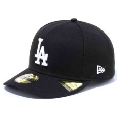 画像1: PC 59Fifty Los Angeles Cap Black White MLB ロサンゼルス・ドジャース Classic クラシック カラー MLB 公式 Official (1)