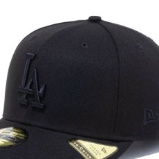 画像5: PC 59Fifty Los Angeles Cap Black Black MLB ロサンゼルス・ドジャース Classic クラシック カラー MLB 公式 Official (5)