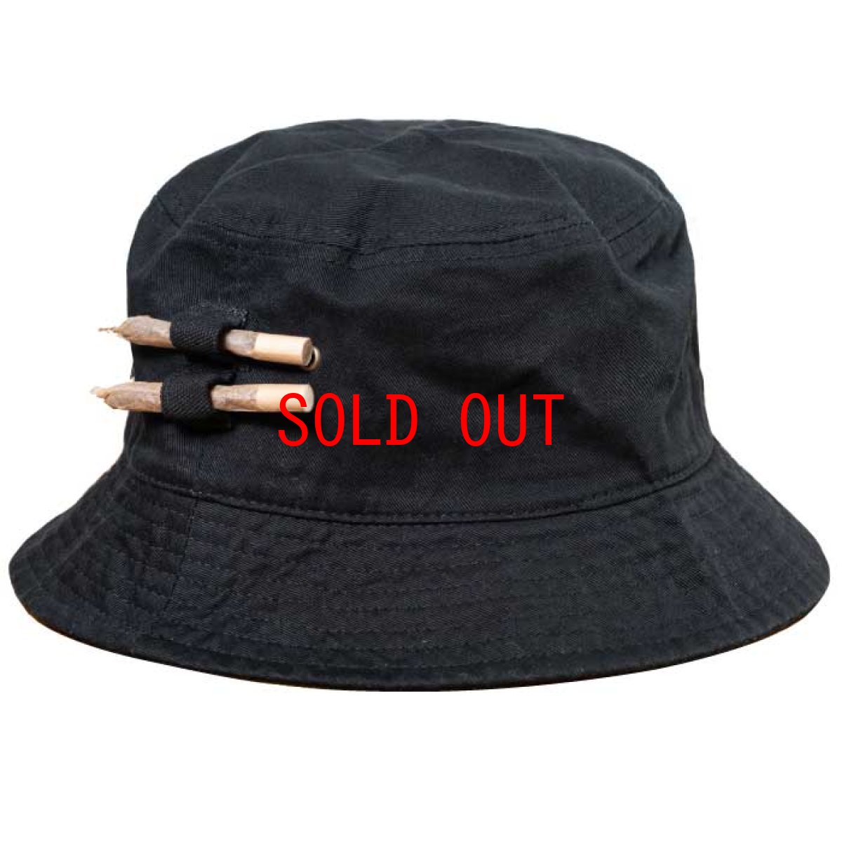 画像3: × Raw Rollers bucket Hat Black ブラック バケット ハット ローリング ペーパー RAWペーパー コラボレーション  (3)