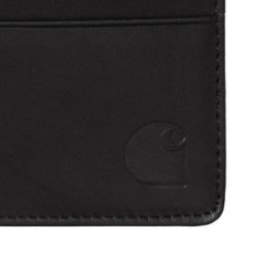 画像3: Leather Wallet With Metal Ring Coin Case Black レザー ウォレット コイン ケース メタル リング (3)