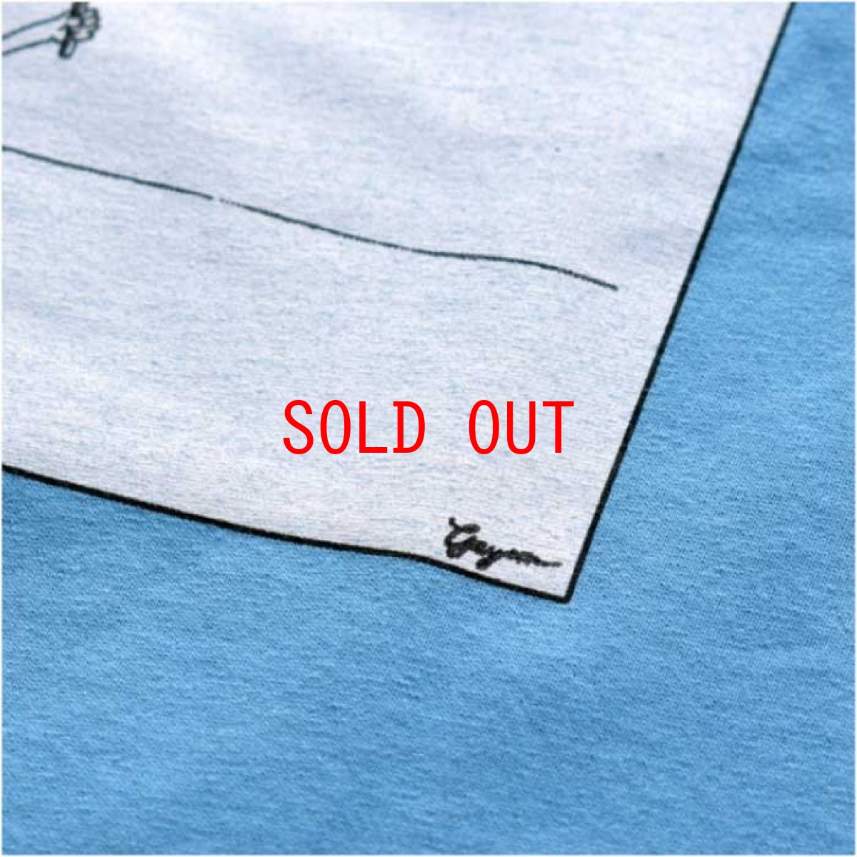 画像4: Earth AD C S/S Tee 半袖 Tシャツ Blue ブルー (4)