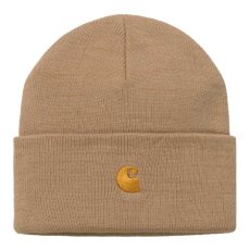 画像1: Chase Beanie hat Dusty H Brown ハミルトン ブラウン ビーニー ニット帽 (1)