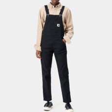 画像1: Bib Overall Black レディース オーバーオール ブラック  (1)