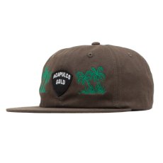 画像1: Island Army 6 Panel Cap アイランド アーミー パネル ロゴ キャップ 帽子 Olive Green オリーブ グリーン Black ブラック (1)