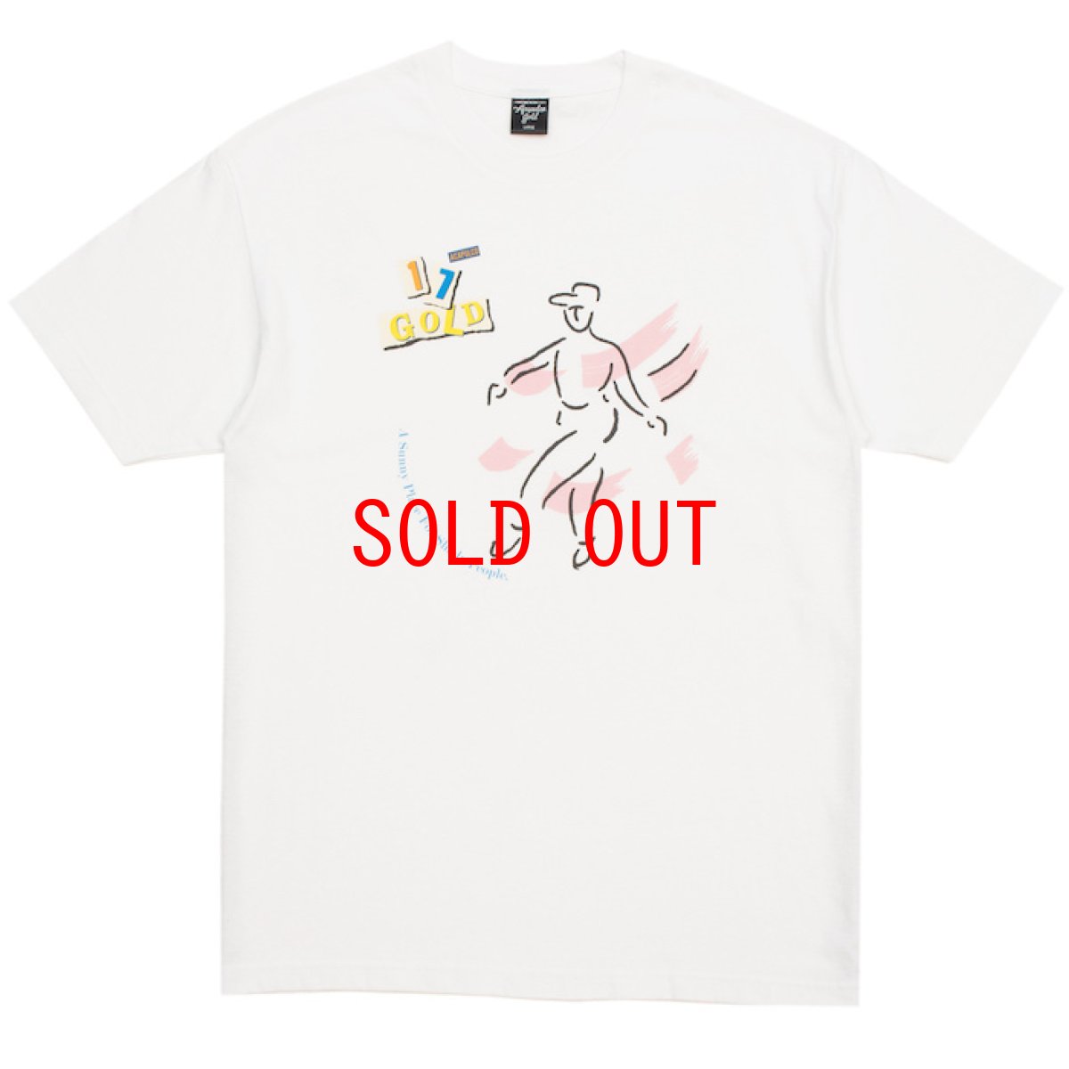 画像1: Dance S/S Tee 半袖 ダンス ディスコ 12inch レコード リイシュー レーベル Tシャツ White ホワイト (1)