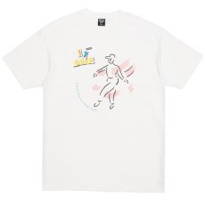 画像1: Dance S/S Tee 半袖 ダンス ディスコ 12inch レコード リイシュー レーベル Tシャツ White ホワイト (1)