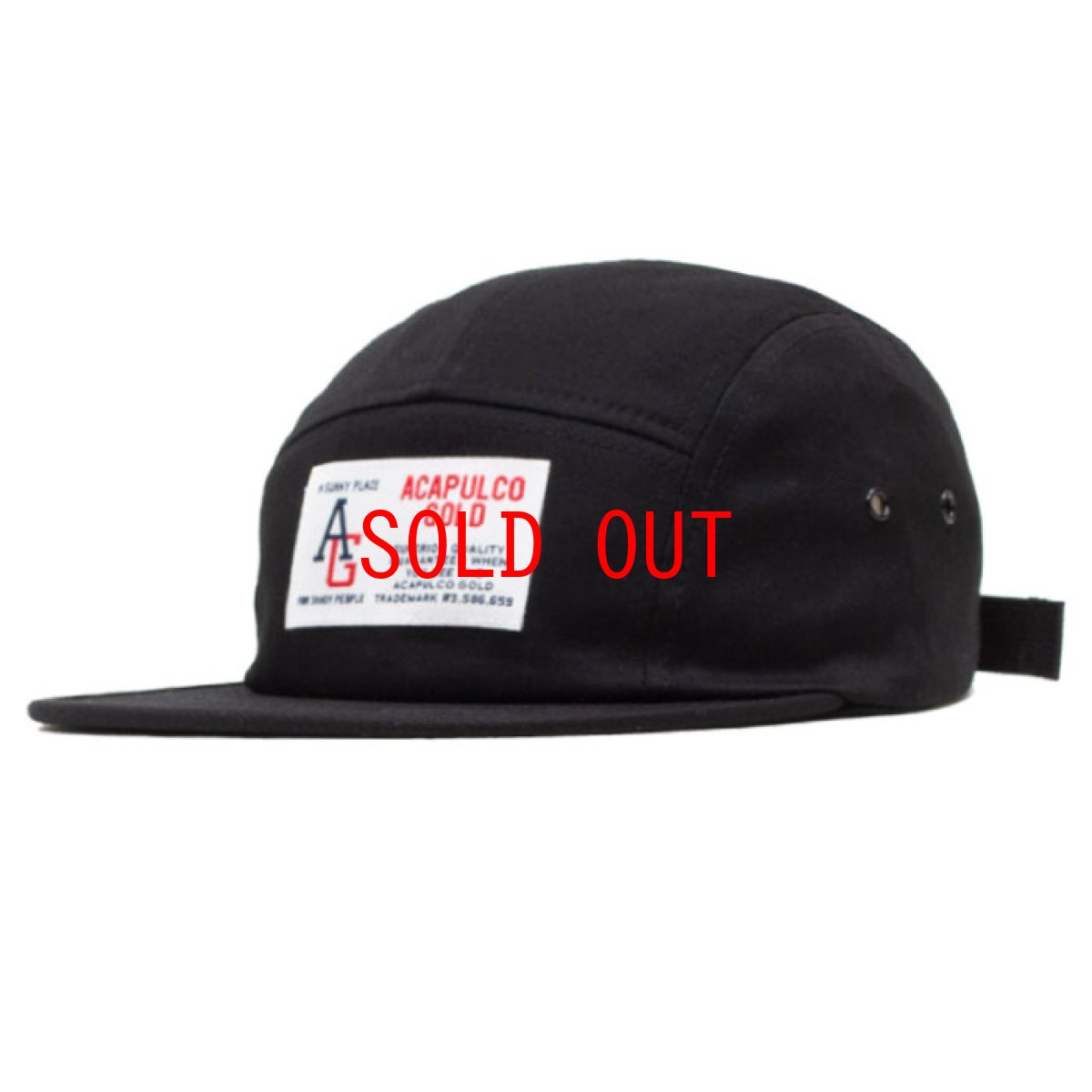 画像3: AG Camp Cap キャンプ ロゴ キャップ ジェット 帽子 Tiger Camo タイガー カモ 迷彩 Navy ネイビー Black ブラック (3)