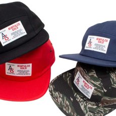 画像13: AG Camp Cap キャンプ ロゴ キャップ ジェット 帽子 Tiger Camo タイガー カモ 迷彩 Navy ネイビー Black ブラック (13)