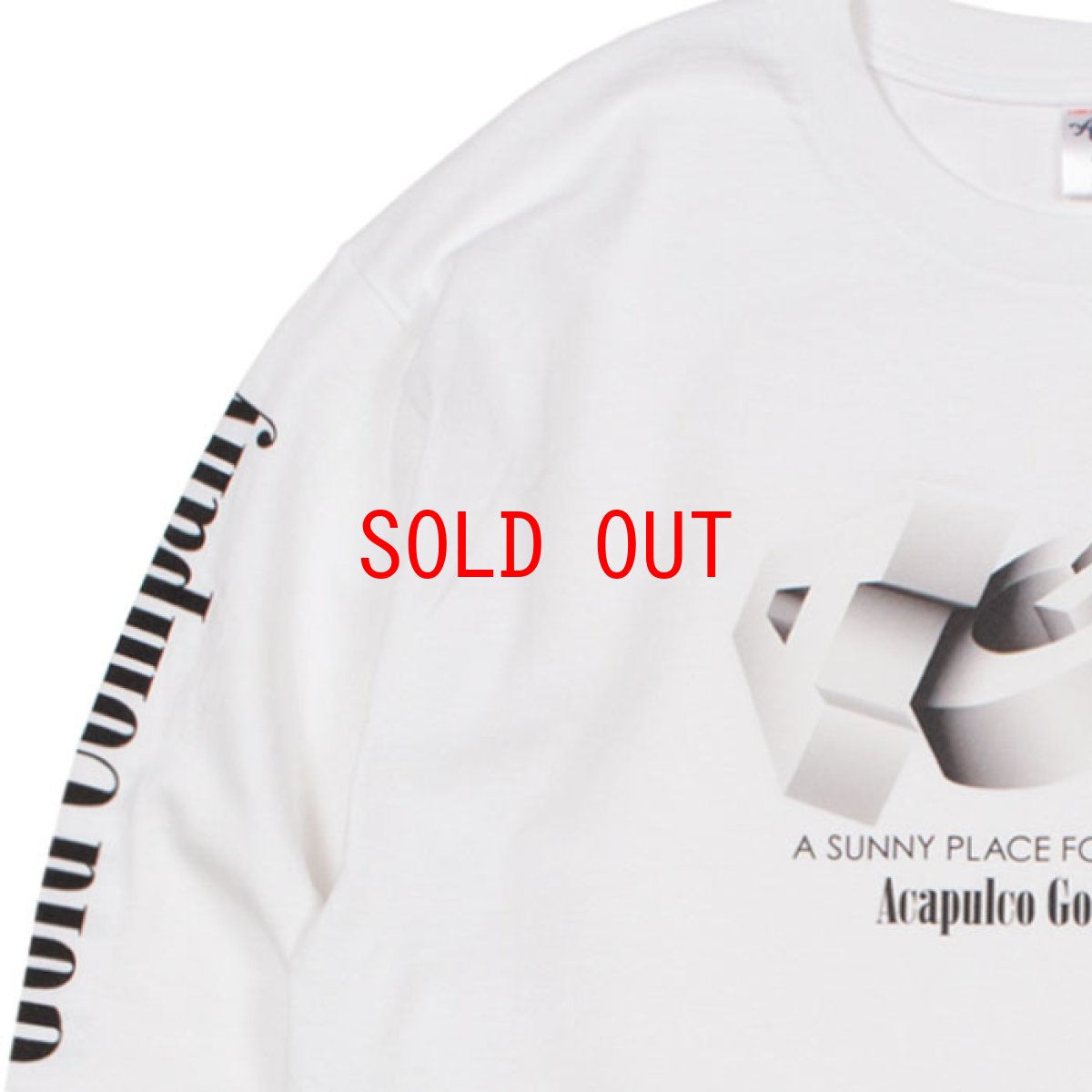 画像3: AGC L/S Tee 長袖 ブルックリン ロングスリーブ Tシャツ White ホワイト (3)