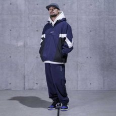 画像10: Sports Track Pants スポーツ トラック パンツ ナイロン セット アップ Navy ネイビー by Lafayette ラファイエット  (10)