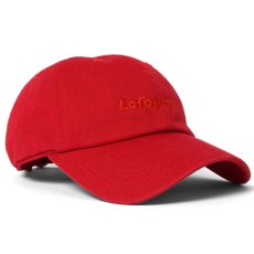 画像2: Logo Dad Hat ロゴ ダッド ハット Ball Cap ボール キャップ 帽子 Red Navy White レッド ネイビー ホワイト by Lafayette ラファイエット  (2)