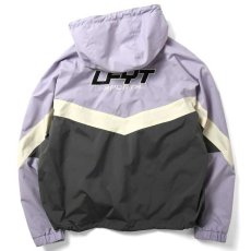 画像2: Sports Anorak Track Jacket スポーツ アノラック トラック プルオーバー ナイロン ジャケット Purple パープル by Lafayette ラファイエット  (2)