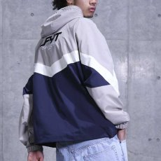 画像10: Sports Anorak Track Jacket スポーツ アノラック トラック プルオーバー ナイロン ジャケット Beige ベージュ by Lafayette ラファイエット  (10)