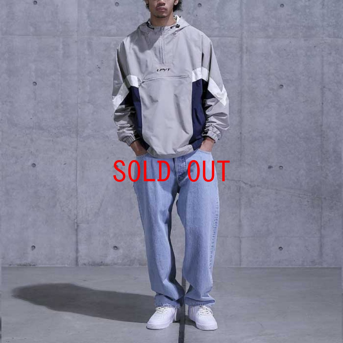 画像10: Sports Anorak Track Jacket スポーツ アノラック トラック プルオーバー ナイロン ジャケット Purple パープル by Lafayette ラファイエット  (10)