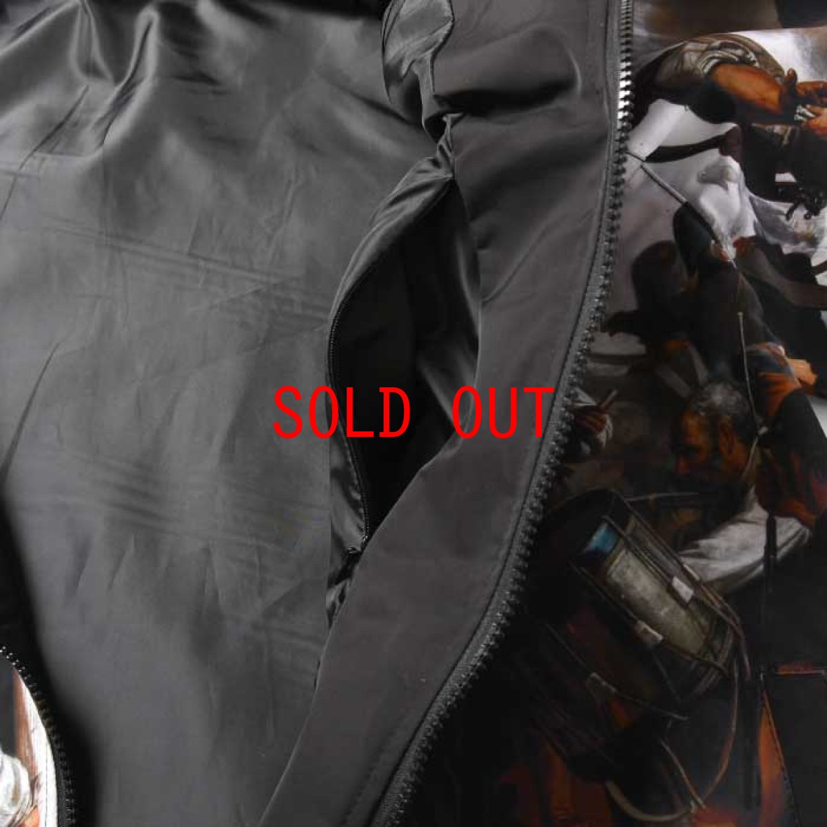 画像6: French Revolution Polyester Jacket ポリエステル トラック ジャケット 総柄 ロゴ 刺繍 by Lafayette ラファイエット  (6)