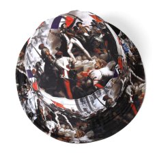 画像4: French Revolution Polyester Bucket Hat バケット ハット ポリエステル 総柄 ロゴ　by Lafayette ラファイエット  (4)