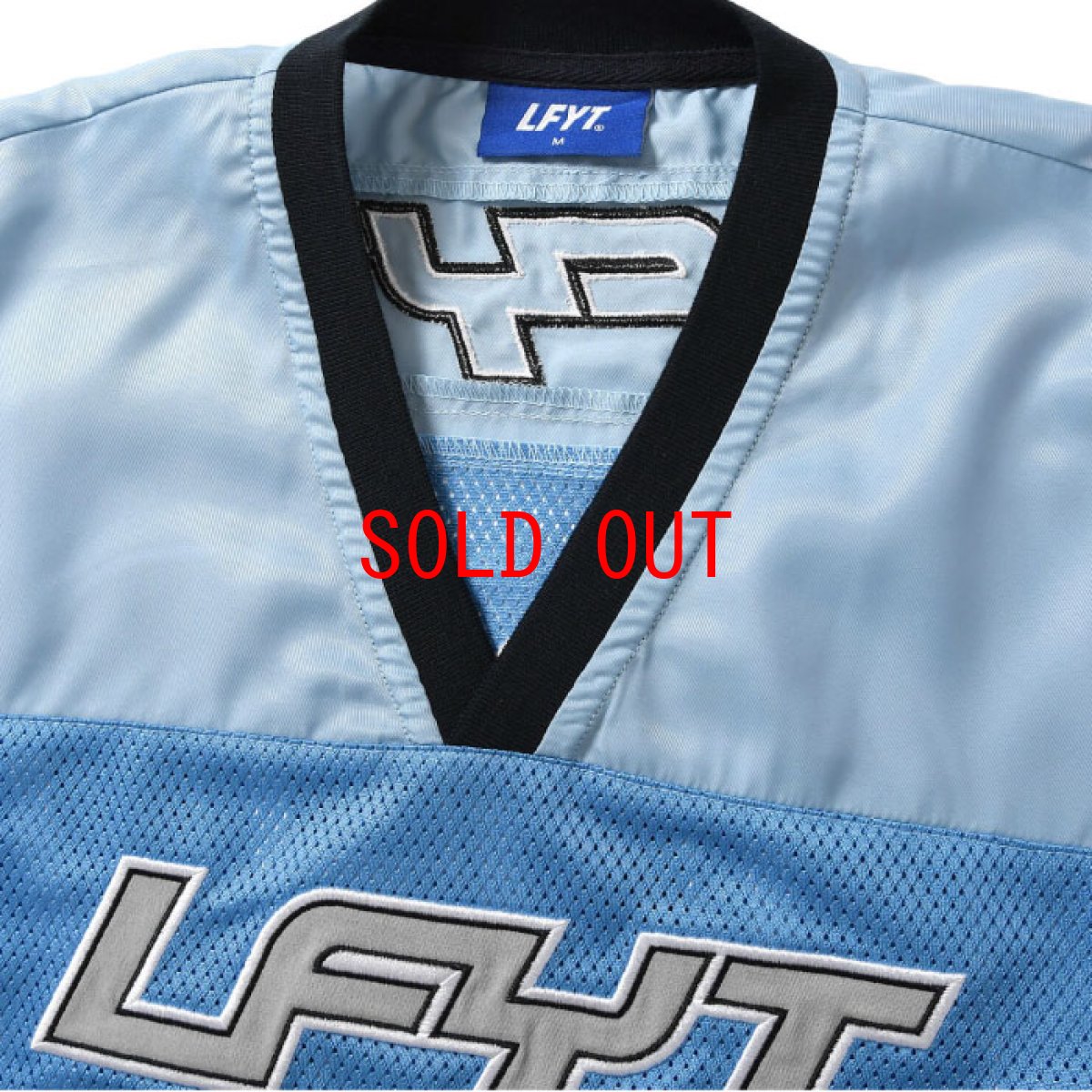 画像3: Sports Logo Football Jersey スポーツ ロゴ フットボール ジャージー 半袖 シャツ Light Blue ライト ブルー by Lafayette ラファイエット  (3)