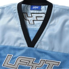 画像3: Sports Logo Football Jersey スポーツ ロゴ フットボール ジャージー 半袖 シャツ Light Blue ライト ブルー　by Lafayette ラファイエット  (3)