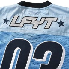 画像4: Sports Logo Football Jersey スポーツ ロゴ フットボール ジャージー 半袖 シャツ Light Blue ライト ブルー　by Lafayette ラファイエット  (4)