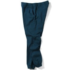 画像4: Stretch Jogger Pants ストレッチ ジョガー イージー パンツ スリム シルエット リフレクター Navy ネイビー　by Lafayette ラファイエット  (4)